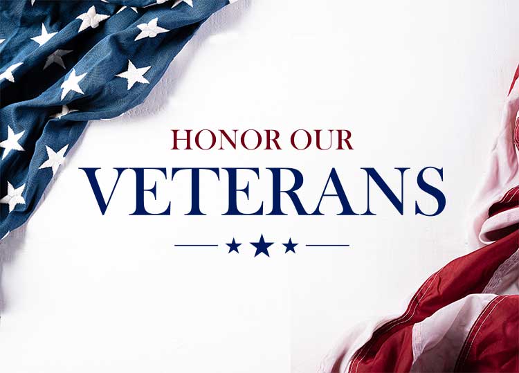 Honor Our Veterans Wall